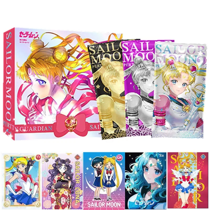 Sailor Moon Card 30th Anniversary Eternal Crystal Series Collection Cards Fantasy Magic Card Flash Card