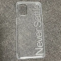 Originale per OnePlus 8 /8 Pro/8T/9R custodia posteriore trasparente morbida sottile antiurto in gomma Ultra sottile copertura in pelle trasparente Never placare