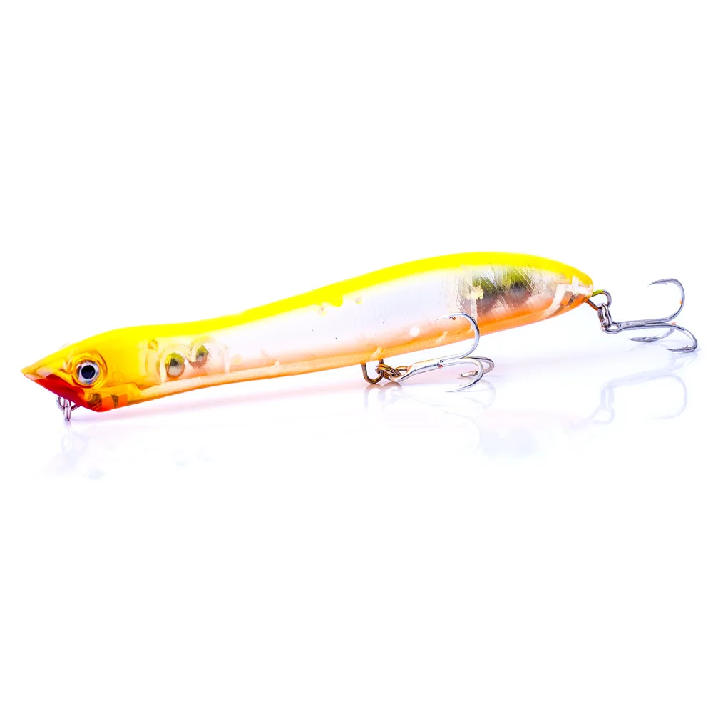 BILLINGS 1 Stück Schwimmender Popper Angelköder 12CM 17,8G Schwimmende Wobbler Künstlicher Harter Köder Patchinko Oberflächenköder – Detail 10