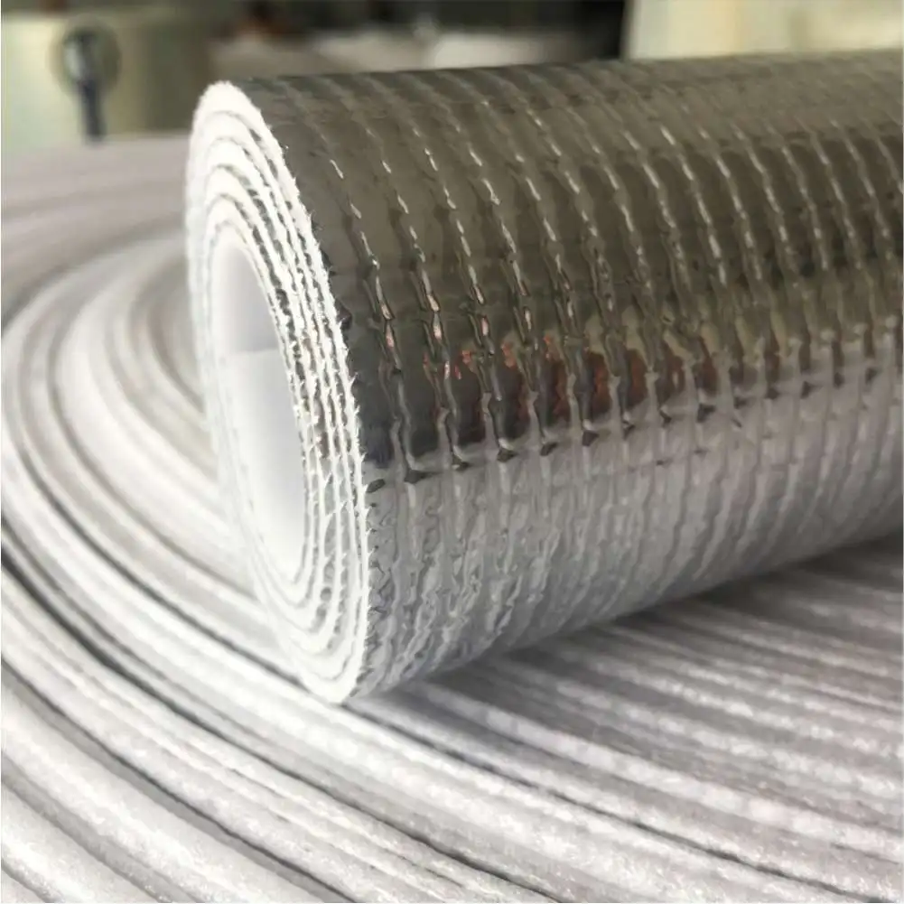 Double Aluminum Film Reflective Film Sunscreen Heat Insulation  Rain-proof Cooling Cover For Glass Deadening Roof Floor Heating