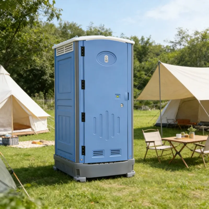 Modern Portable Toilet Container Mobile Cabin Plastic Shipping Eco-Friendly Movable Outdoor Park Use