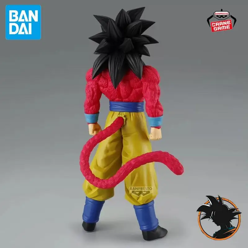 In Stock Bandai Original Banpresto Dragon Ball GT Son Gokuu Super Saiyan 4 Action Figure Anime Figura Kids Toys For Boys Juguete
