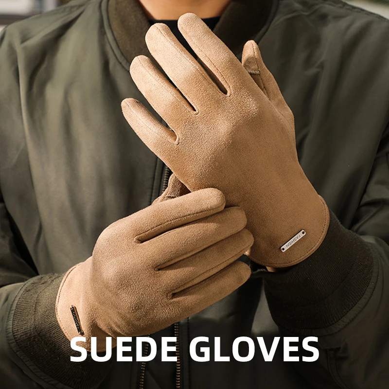 Leichte Laufhandschuhe, Outdoor-Fotografie, rutschfeste, warme Handschuhe mit Touchscreen-Funktion für Radfahren, Fahrradfahren und Autofahren, für Damen.