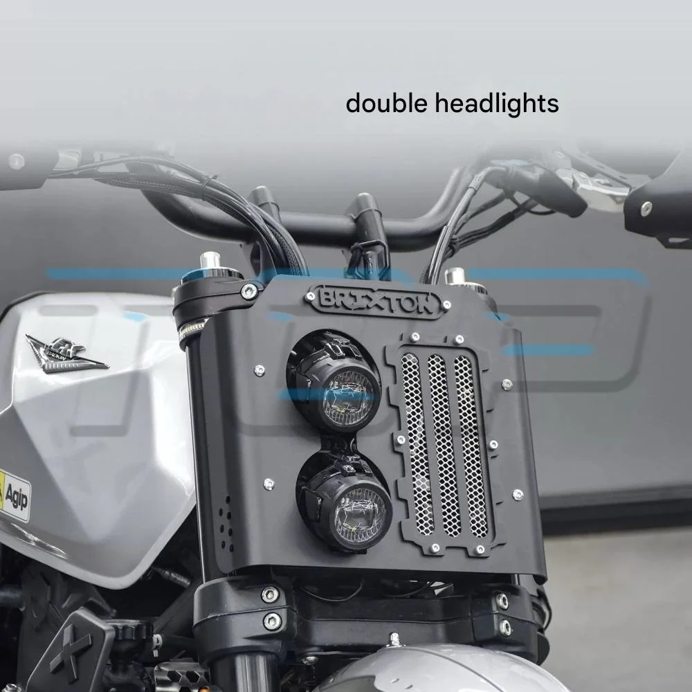 LED lens for both high and low beams BRIXTON CROSSFIRE 500GK headlight assembly 500 500GK gk500 gk 500 500 gk GK 500 500 GK