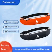 Chaleco salvavidas de pesca inflable automático Manual profesional, bolsa de cintura de alta flotabilidad, cinturón salvavidas PFD para adultos, chaleco salvavidas para natación