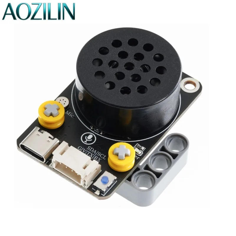 Offline AI Voice Recognition Module Desk‑Pet Voice Control Unit Support Mixly Programming for Electronic DIY Hobby Project