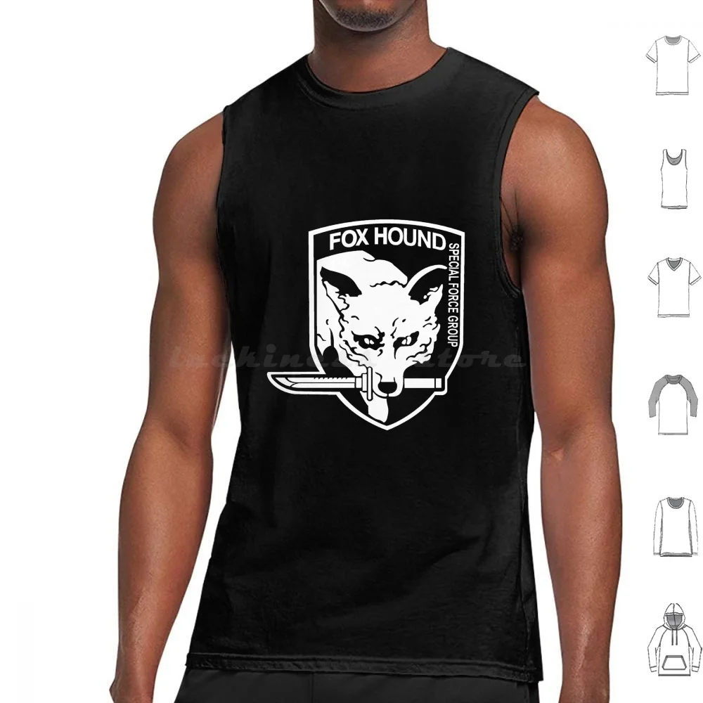 

Metal Gear Solid White Майки с принтом Хлопок Metal Gear Solid Metal Gear Konami Game Gamer Solid Snake Metal Gear Mgs