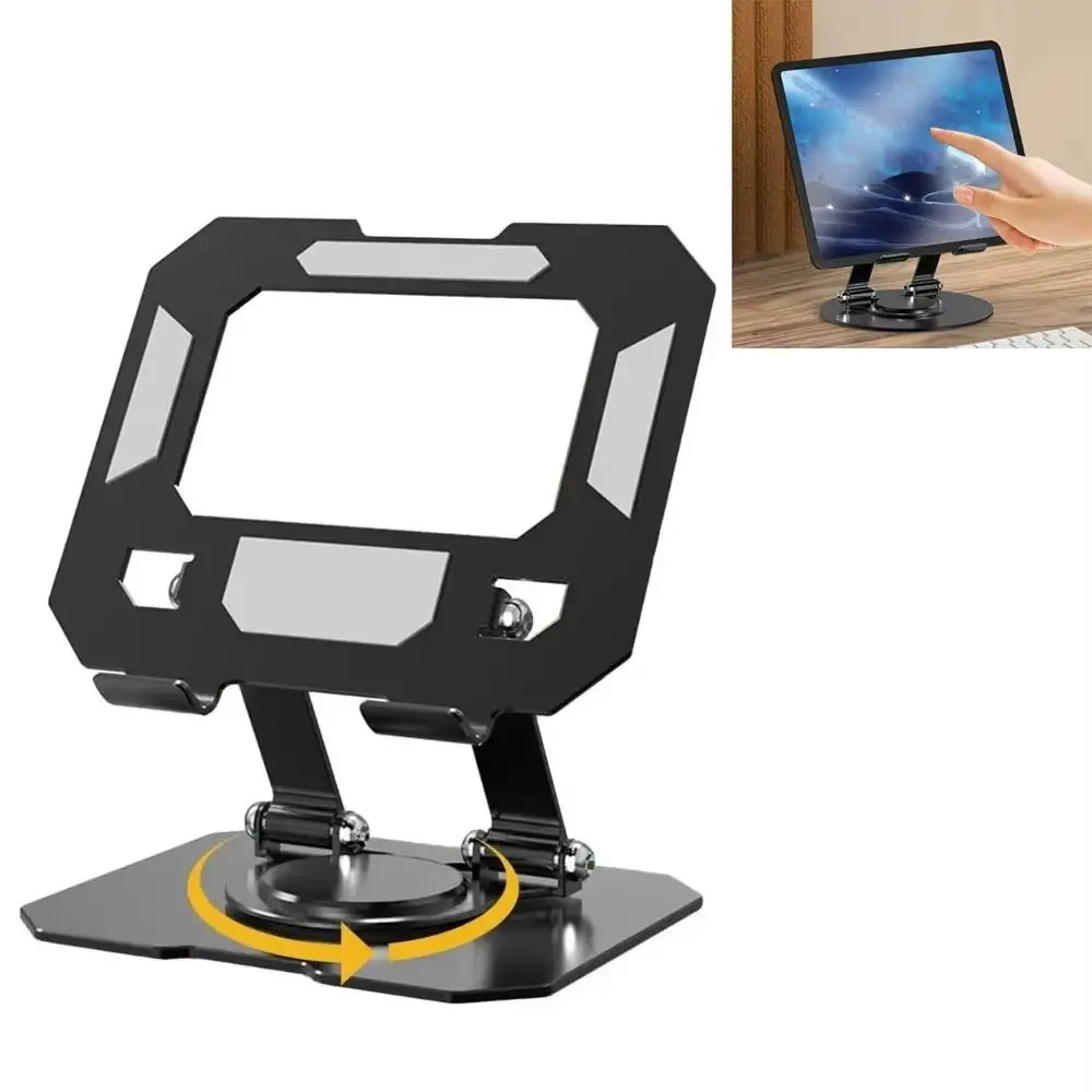 

360 ° Вращающаяся подставка для планшета, складной подъемный настольный кронштейн для телефона, регулируемый для 4,7-12 дюймов для Ipad Pro/Air/Min, ноутбука, планшета