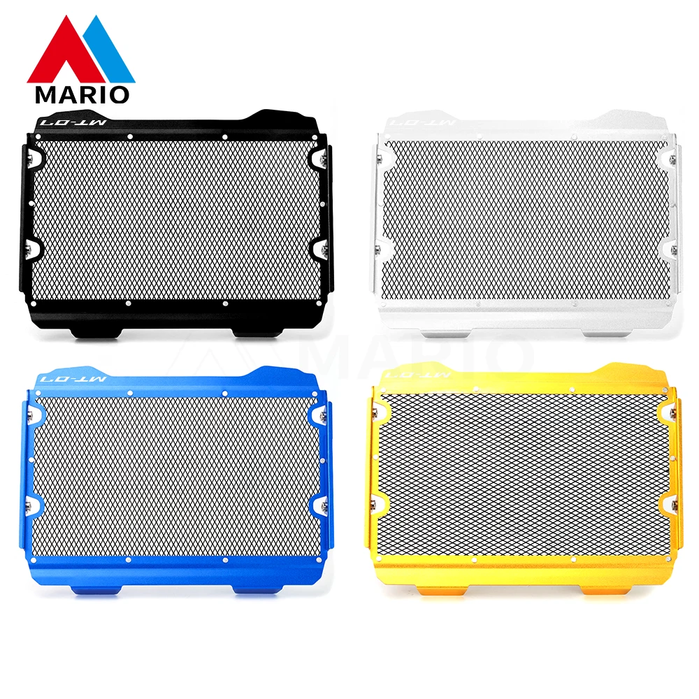 For Yamaha MT-07 MT07 MT 07 2021 2022 Motorcycle Accessories Radiator Grille Guard Cover Fuel Tank Protection Parts