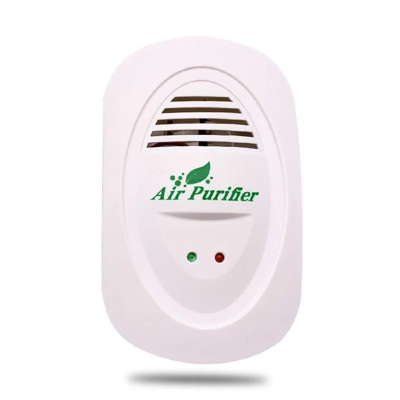 Pluggable Mini Air Purifier Small Room Wall Air Freshens Reduces Odors From Pets, Negative Ion For Office Home US Plug