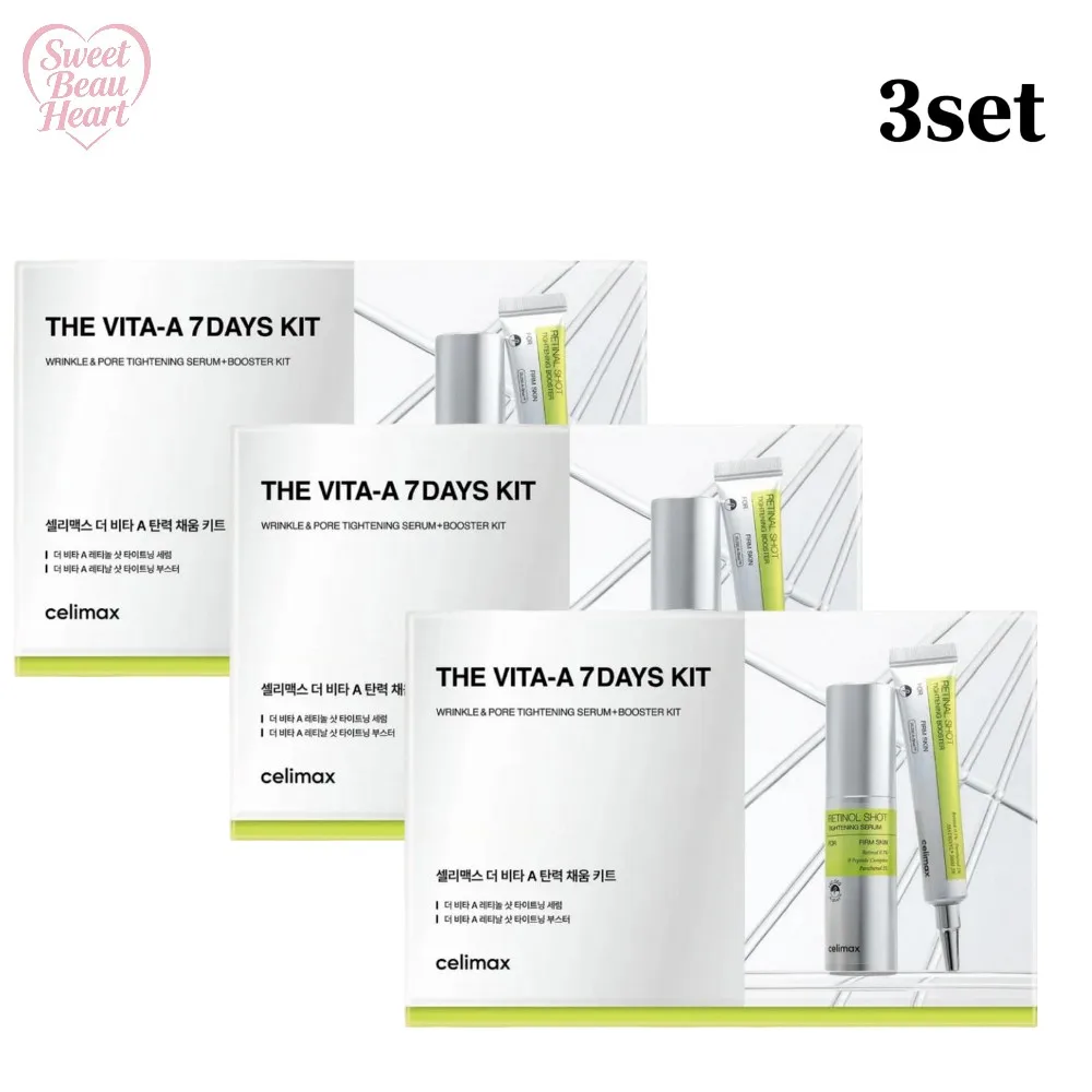 Koreaanse Retinol 7-daagse Reisset Verzorgende Essence Anti-rimpel Verzacht Fijne Lijnen Hydraterend Verbeterd Huidelasticiteit Huidverzorging