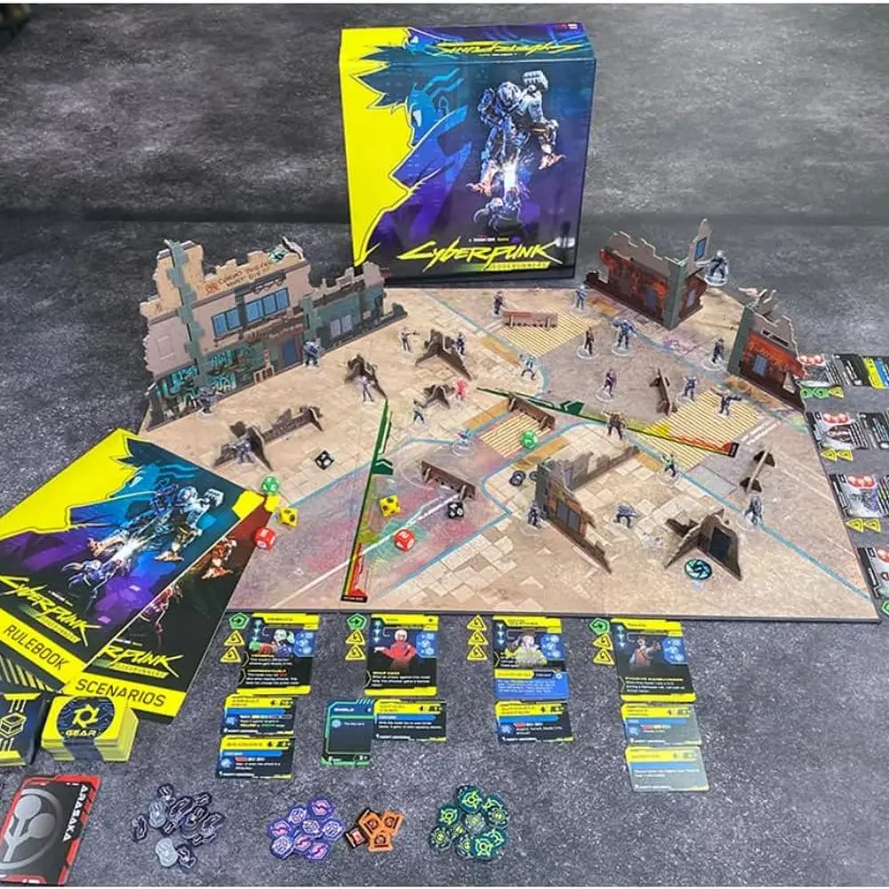Cyberpunk Battle Arena: Edgerunners' Fight Club Board Game