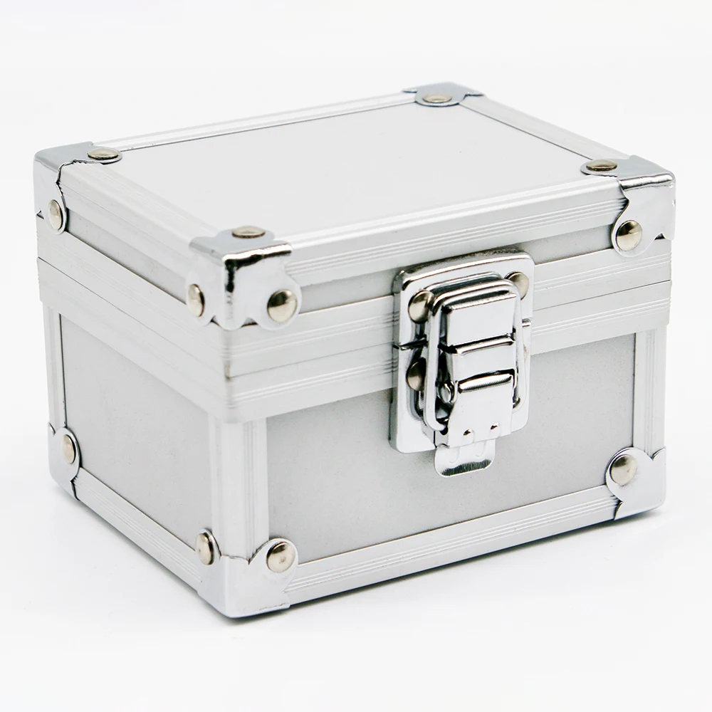 

Aluminum Tool Box with Clear Lid, Jewelry and Watch Display Box, High Quality, Hot Sale