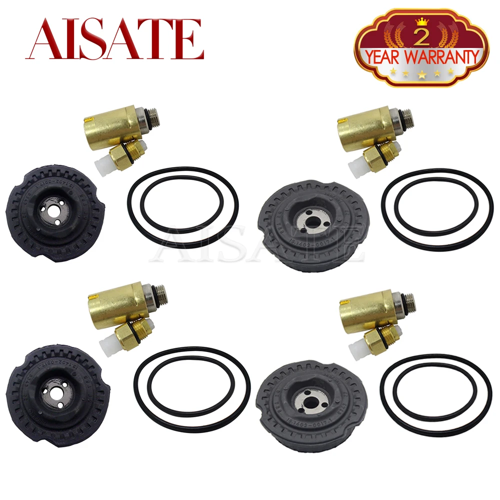 1 Set Air Suspension Shock Repair Kits For Audi Q7 4L VW Touareg 7L Porsche Cayenne 9PA 955 Top Mount Pressure Valve O Ring