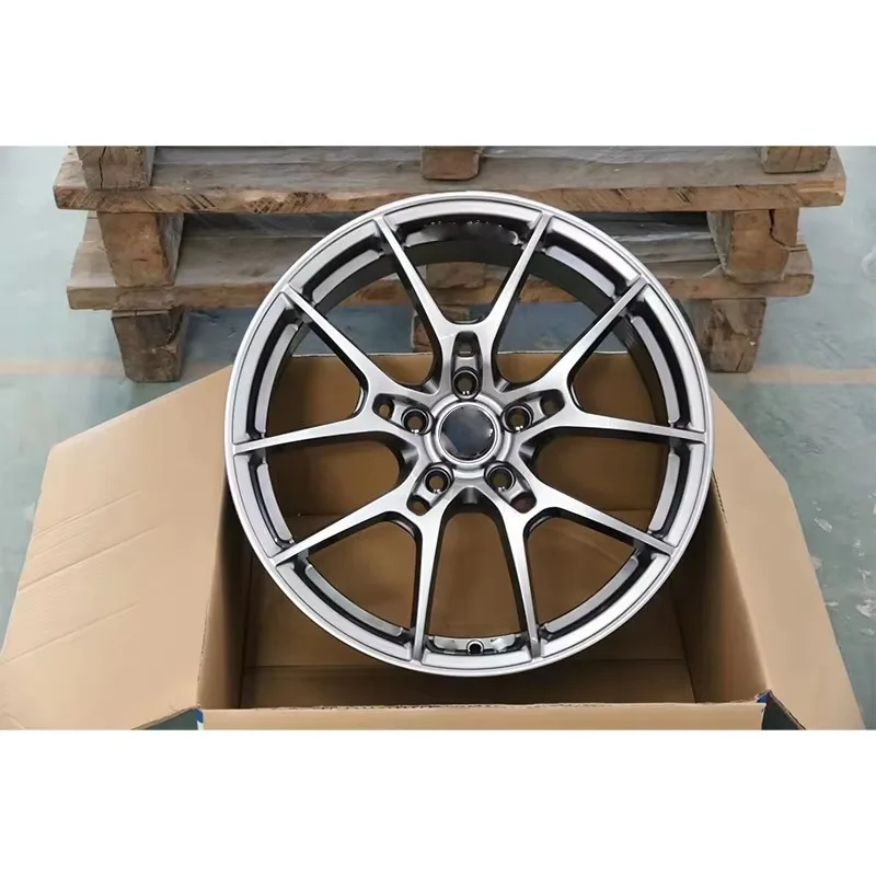 【2026】Factory Forged Matte Black Aluminum Alloy Car Wheel Rim For Bmw For Audi For Mercedes