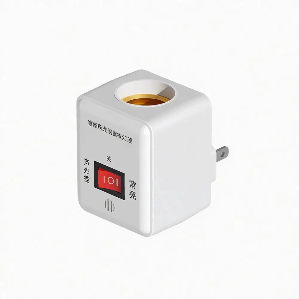 E27 Radar Motion Sensor Lamp Holder Smart Automatic Light Socket Wall Switch For Indoor Stairway Corridor Toilet Lighting