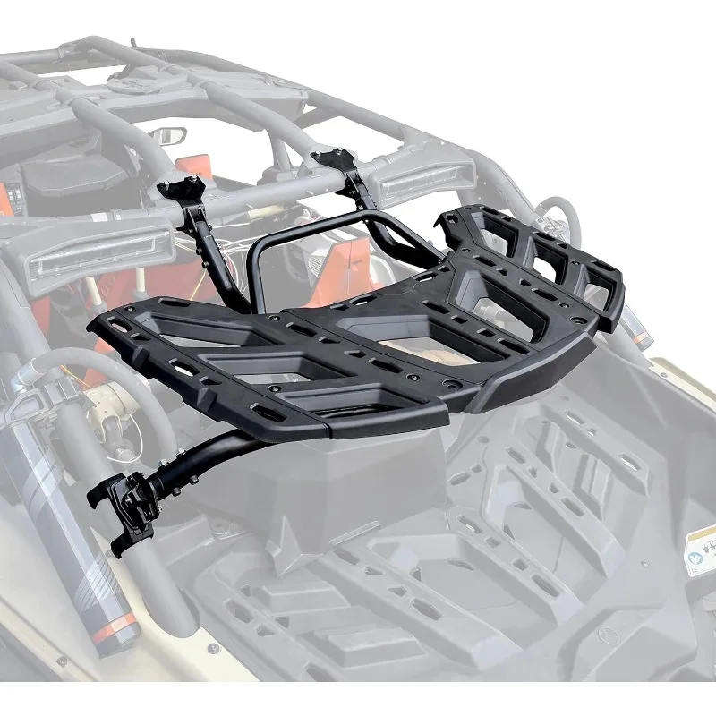 

SAUTVS Black Pivoting Rack , Rear Latched Rack Luggage
