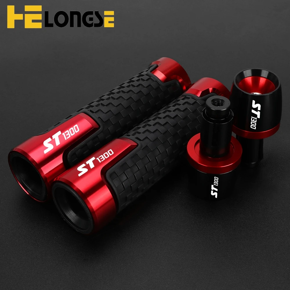 

For HONDA ST1300 ST 1300 2002-2023 2024 2025 2026 7/8'' 22MM Motorcycle Accessories Handlebar Grip Ends Plugs Handle Bar Caps