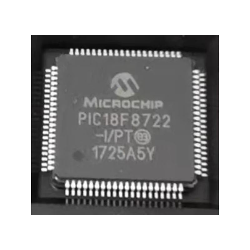 1 Pcs PIC18F8722-I/PT TQFP-80 New Original Chip IC PIC18F8722