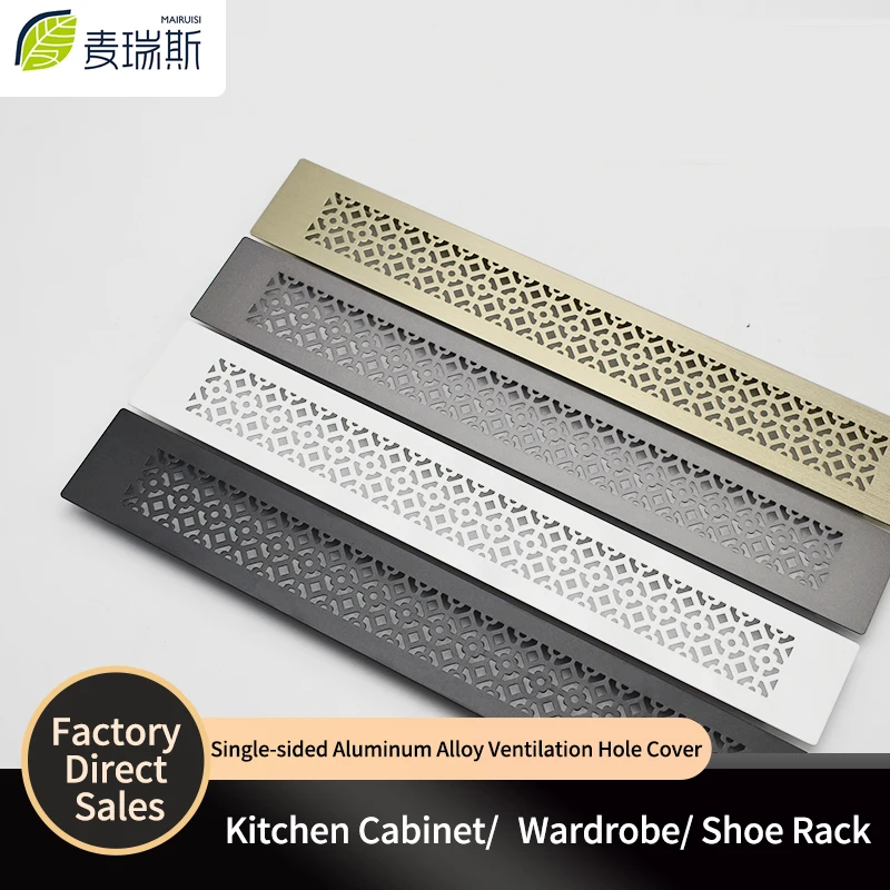 

Ventilation Grill anti-mold Minimalist Accents Wardrobe Shoe Storage Cabinet Kitchen Cabinet RV
