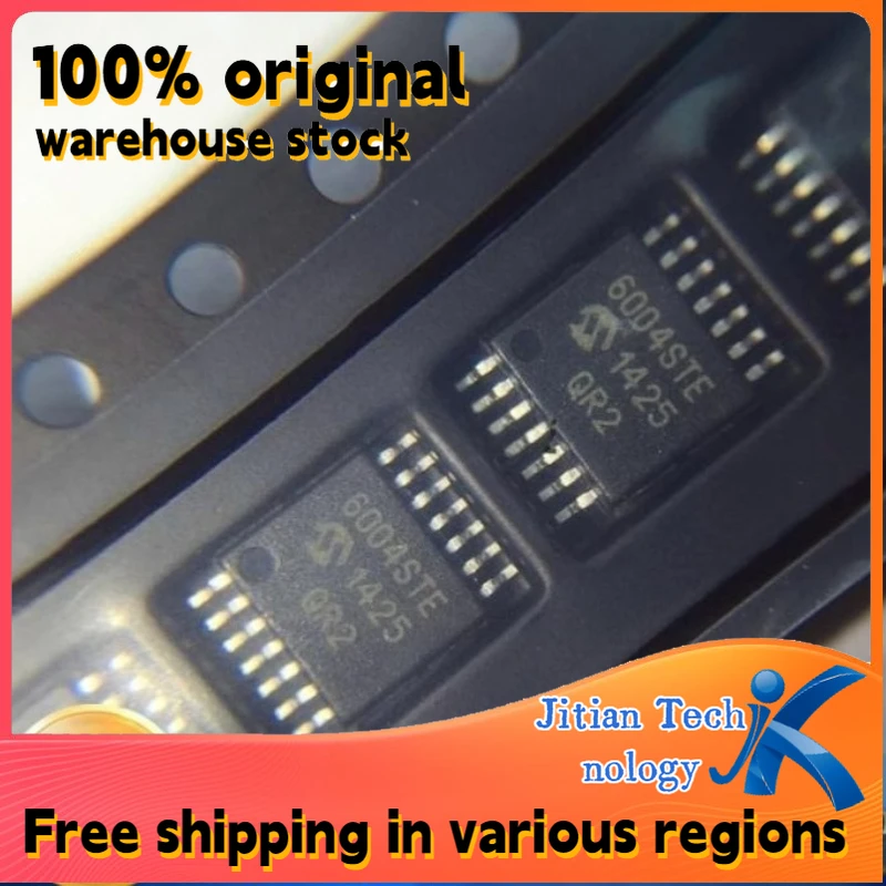 100% original inventory 10PCS MCP6004T-E/ST logo 6004STE TSSOP-14 Digital potentiometer Channel direct sales