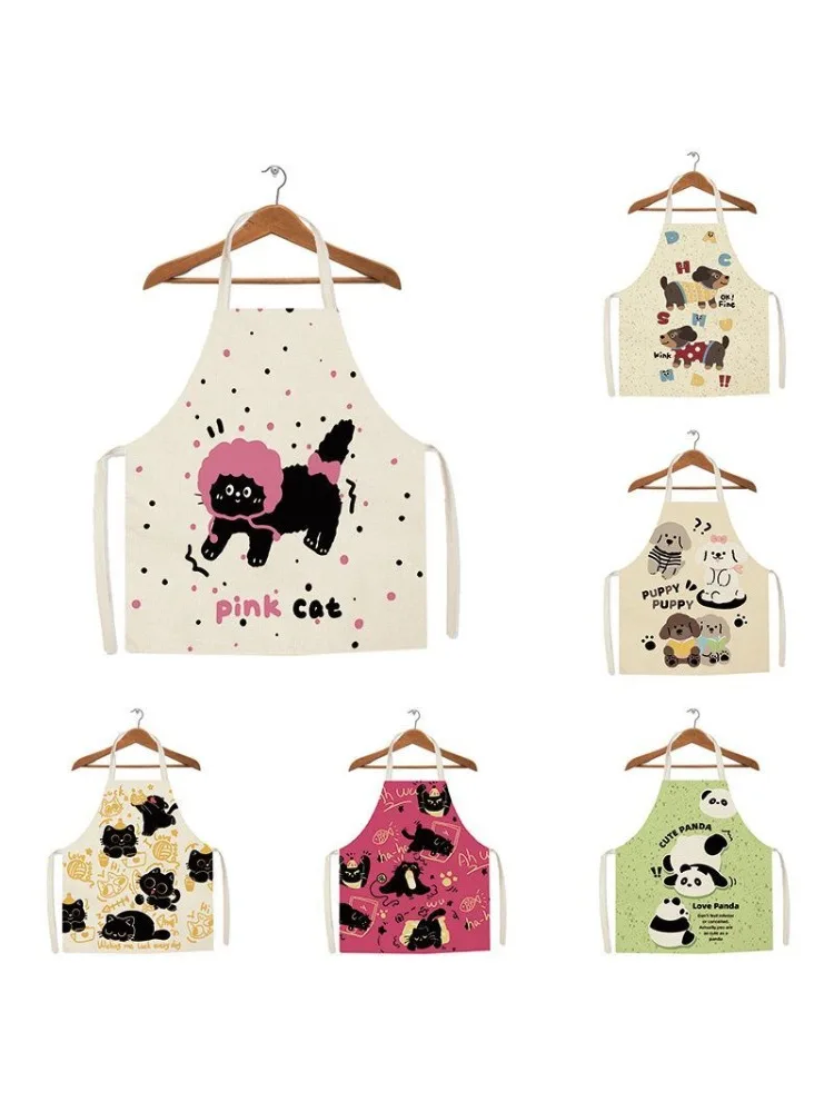 Tablier de cuisine pour chat, bavoir de salle à manger, Style Ins, combinaison de cuisine pour la vaisselle