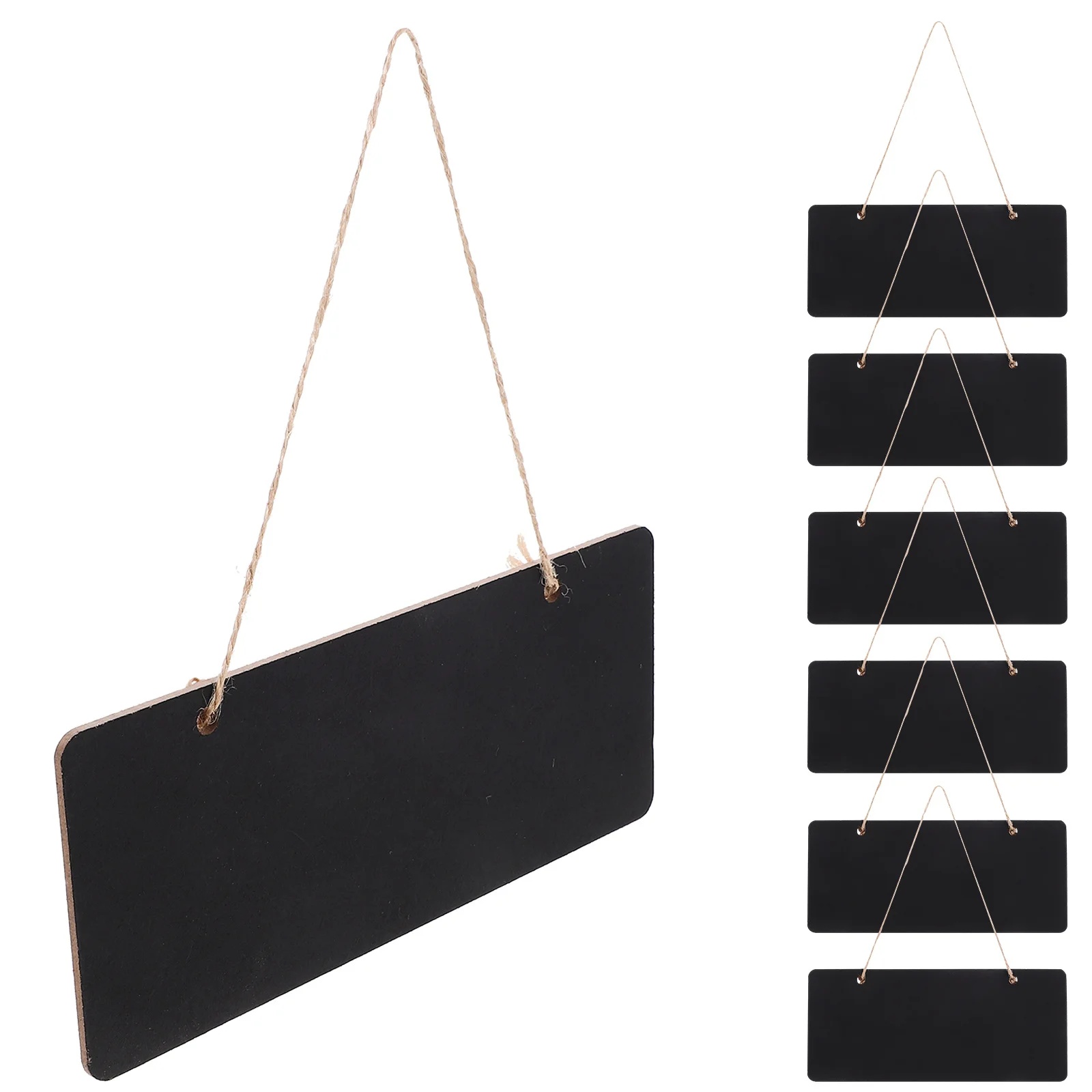 10 قطعة علامة السبورة الصغيرة معلقة لوحة رسائل خشبية لباب جدار ديكور عرض المطبخ فناء شرفة قابل للمسح مذكرة