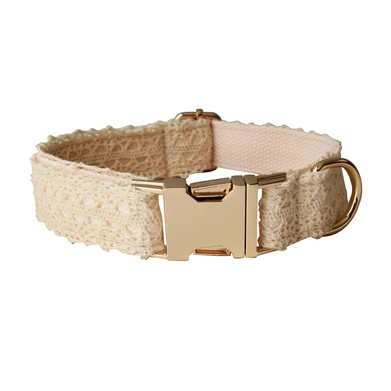 Beige Lace Collar, …