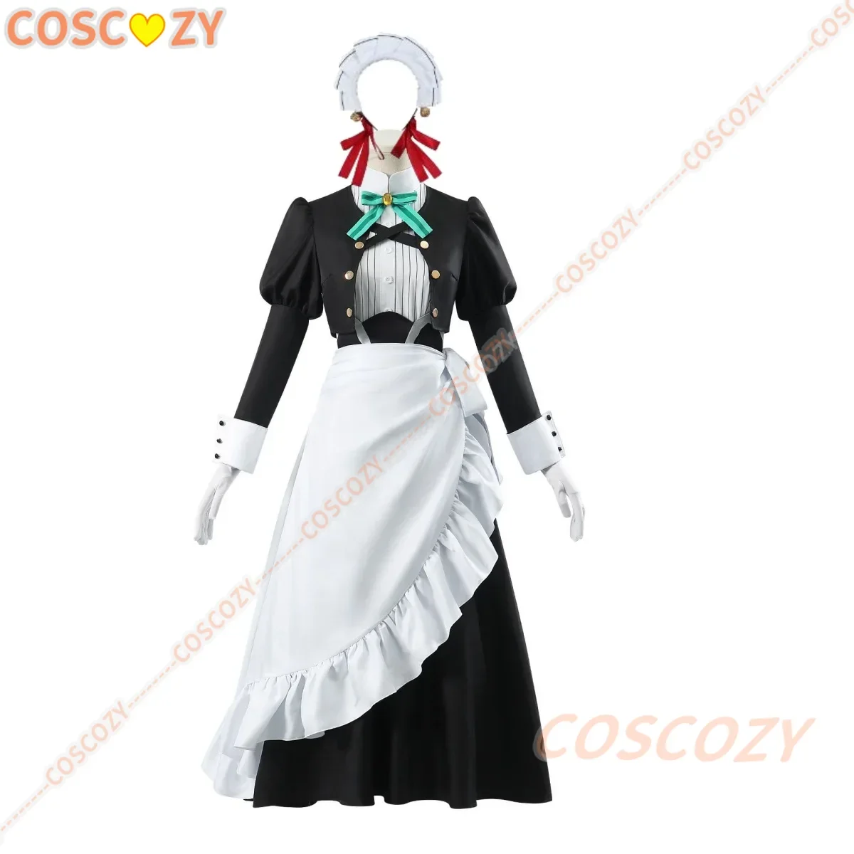 Anime Kimi Wa Meido-sama Yuki Yokoya Cosplay Costume Xue Maid Dress Uniform Wig Hairband Hitoyoshi Yokoya Halloween Party Outfit