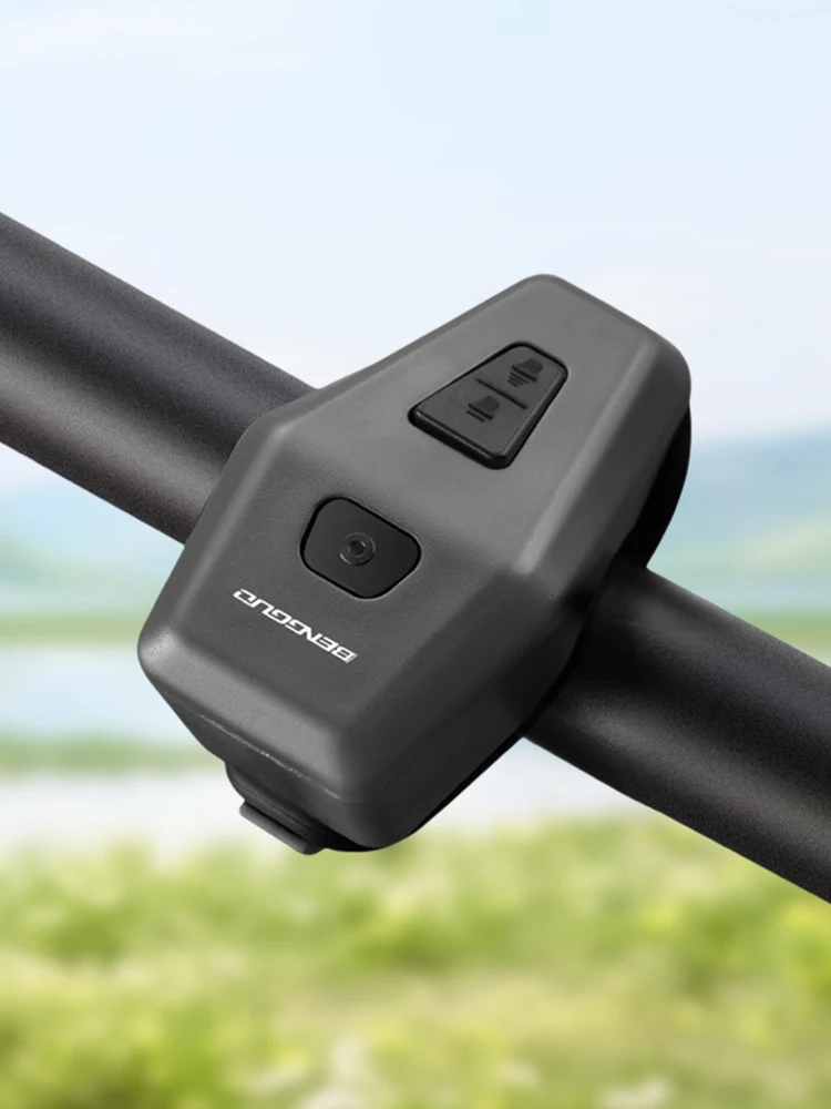 AliExpress MOJOYCE Electric Bike Bell with Anti-Theft Alarm Bike Warning Safety Bell USB Rechargeable Electronic Bicycle Horn Bike Accessories