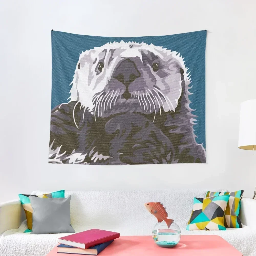 

Sea Otter Tapestry Outdoor Decor Home Decorators On The Wall Tapestry
