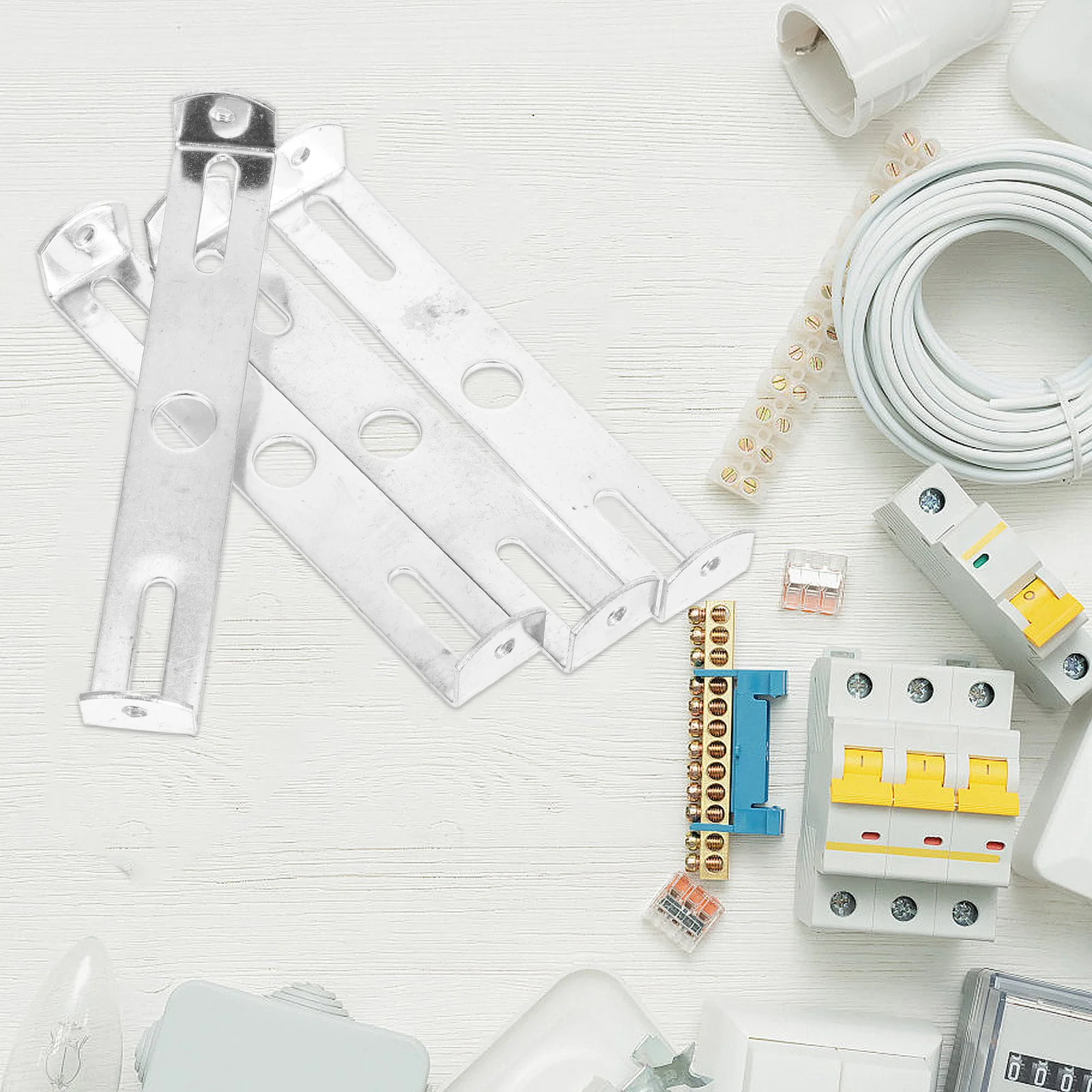 4Pcs Ceiling Lamp Fixture Mounting Plate Bracket Iron Lamp Fitting DIY Light Tools Home Accessories Light Mount