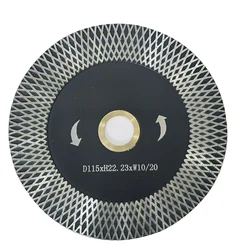 115mm-125mm Diamond Cutting Disc Tile Ceramic Marble Dry Cutting And Grinding Circular Saw Blade Power Rotory Tool Accessories