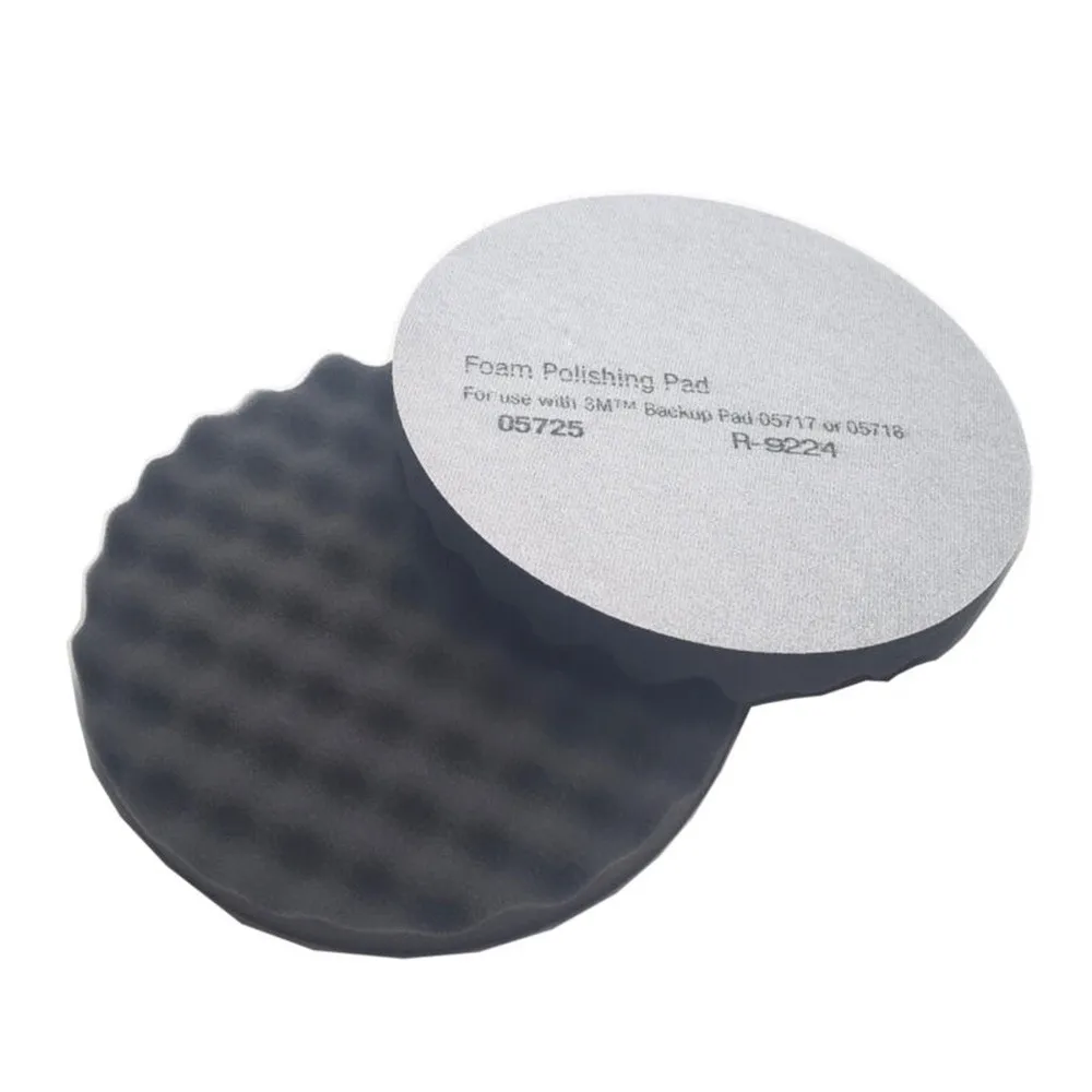 2Pcs Foam Polishing Pad Car Kit Replacement Supplies Tool 8 Inch Compounding Round Single Sided Set Accessories