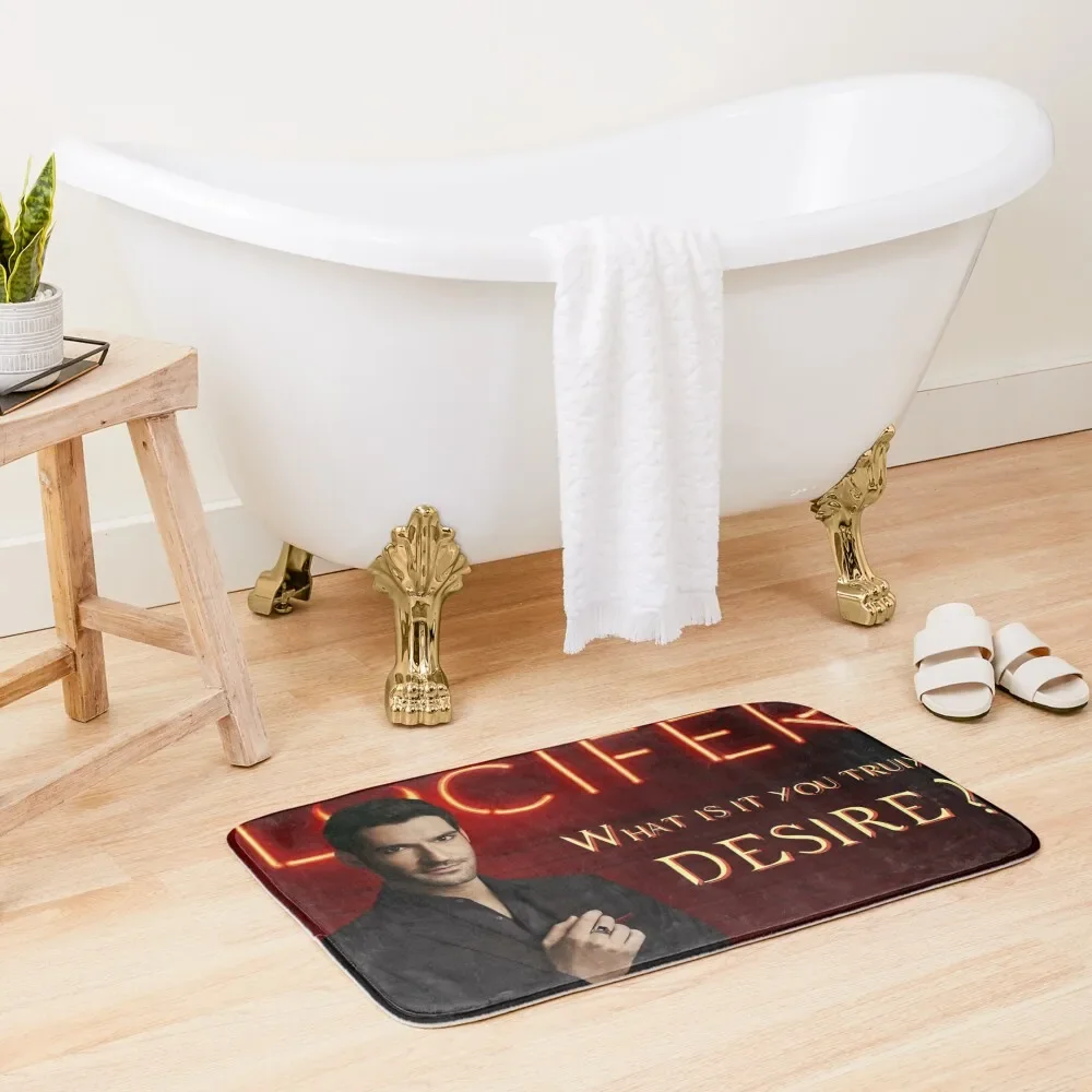 

lucifer poster Bath Mat Carpets For The Bathroom Carpet Rug Mat