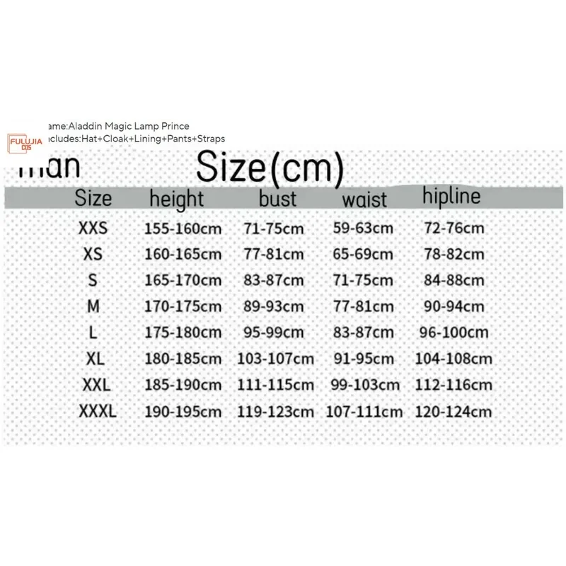 

CyFulujiacos Arab Prince Hat Cloak Set Full Set Cosplay Aladin Costume Movie Cartoon Prince
