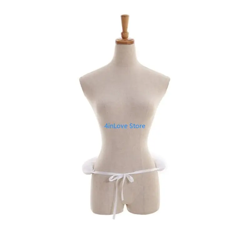 T4MD Victorian Rump Pad Cosplay Kostum Rok Aksesoris Rok untuk Gaun Elegan