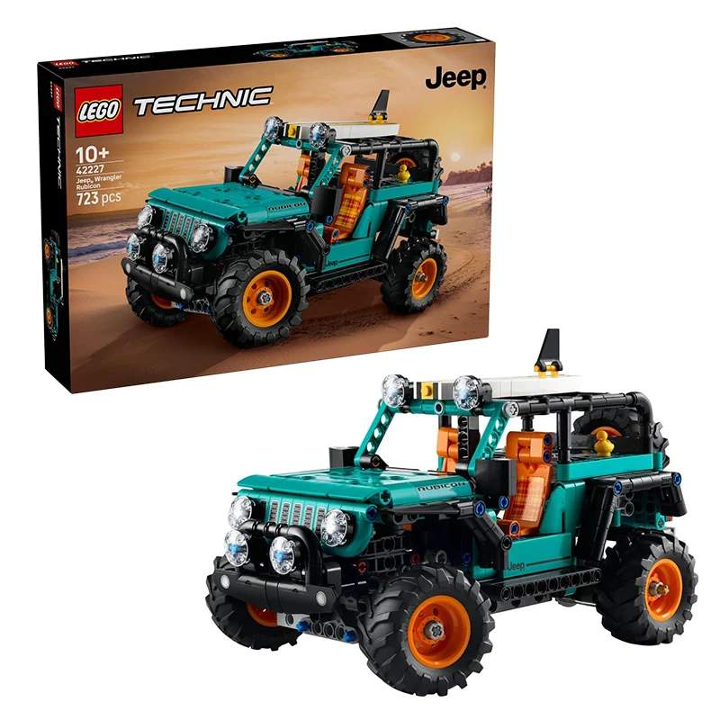 

Lego 42227 Jeep Wrangler Rubicon SUV for boys and girls aged 10+DIY puzzle toys for children's birthday gift 723pcs