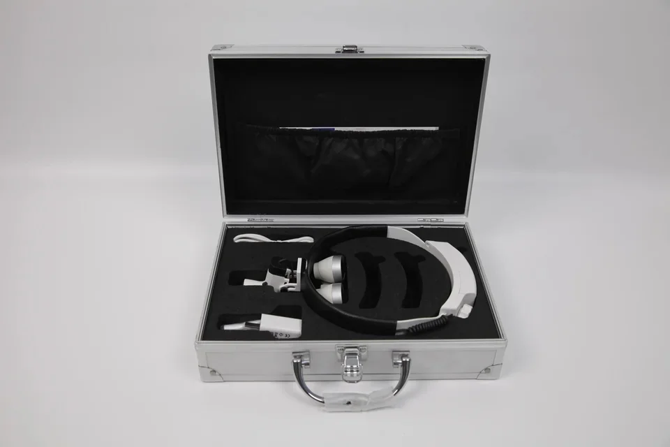 Aokace AGS102L ABS Material Wireless Headlight with Rechargeable Battery Portable Cordless for ENT Surgery