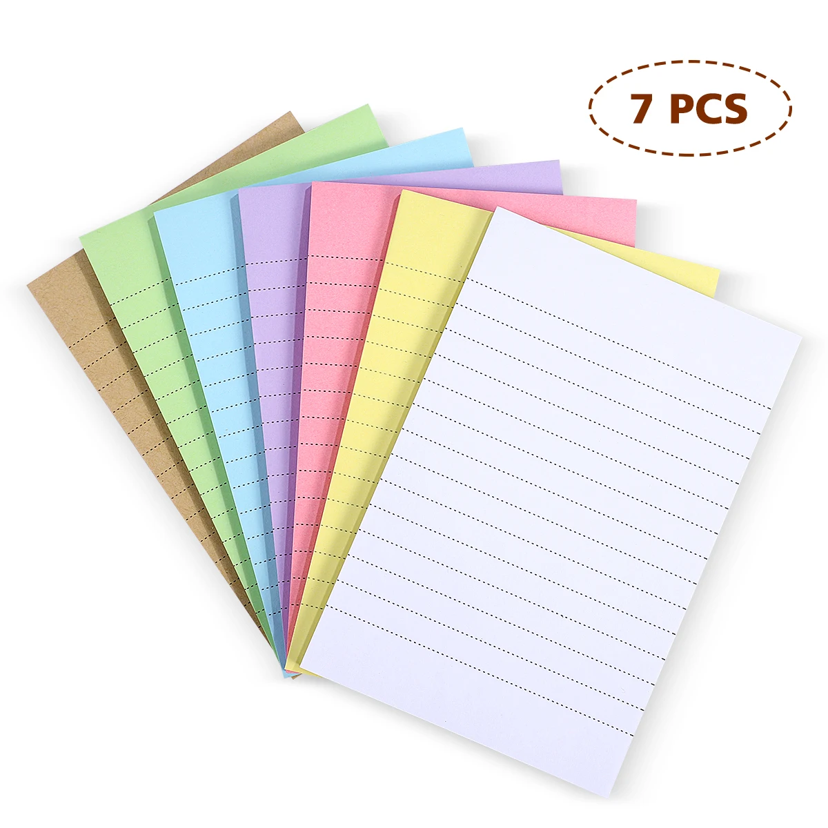 Heldere kleuren Zelfklevende notitieblokken Bulknotitieblokken Memoblokken Mooi schrijven Schattig