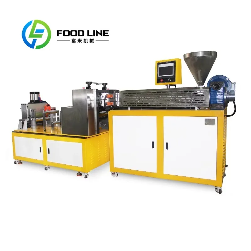 Custom Plastic Extrusion Machine Conical Twin Screw Model Specialized For PVC Pipe Profile Window Frame Continuous Molding Work