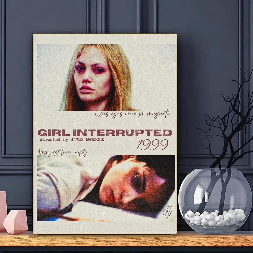 Film-Poster „G-Girl Interrupted“, moderner ästhetischer Wandkunstdruck, minimalistisches Poster, Schlafzimmer, Wohnzimmer, Heimdekoration, Geschenk – Detail 9