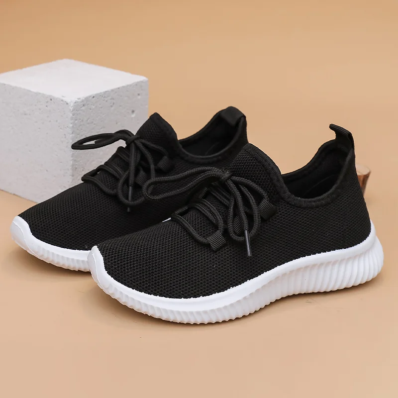 

Boys' Low-Top Mesh Sneakers - Lightweight, Soft & Breathable for All-Day Comfort | Non-Slip Casual Shoes for Running