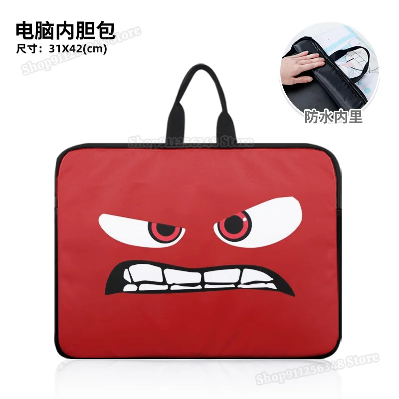 Inside Out2 Laptop Cover Notebook Computer Bags Accessories Film Figure Emotion Print Disney Movie Merchandise Protect Case