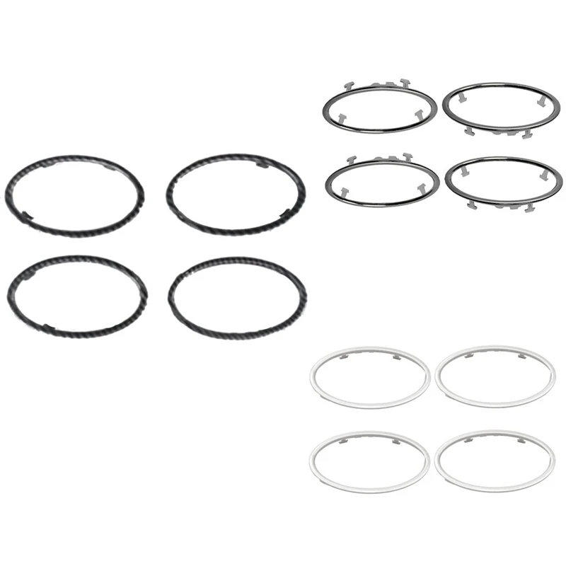 

4Pcs Car Dashboard Air Conditioner Air Vent Frame 4M51A014L21BC 4M51A014L21AE For Ford Focus 2005-2011