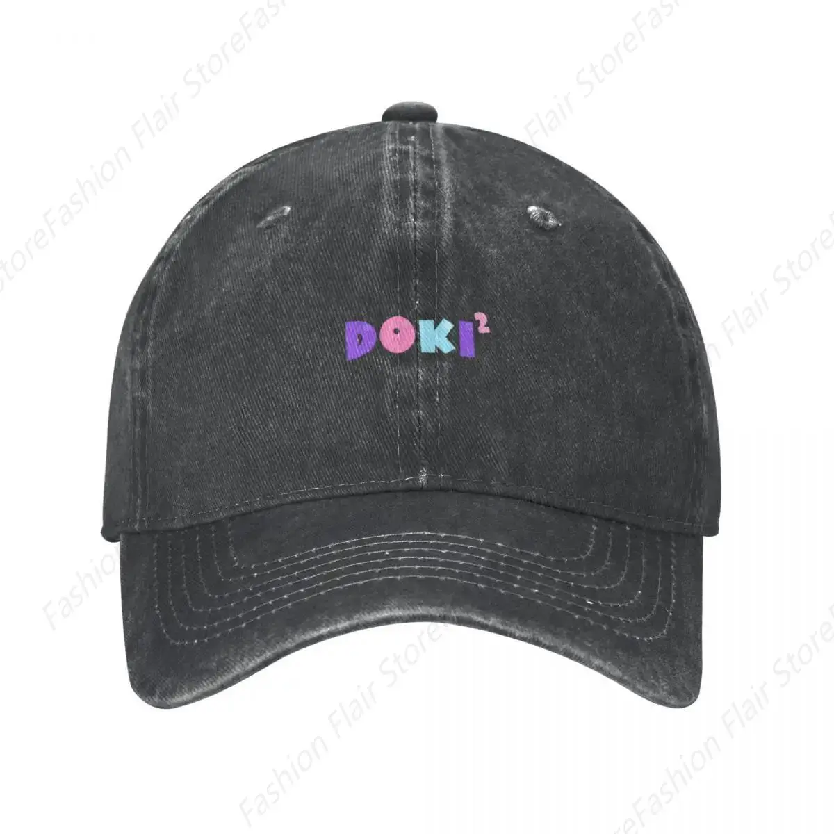 Doki Squared Cowboy Hat Sun Cap Anime Hat Mens Caps Women'S