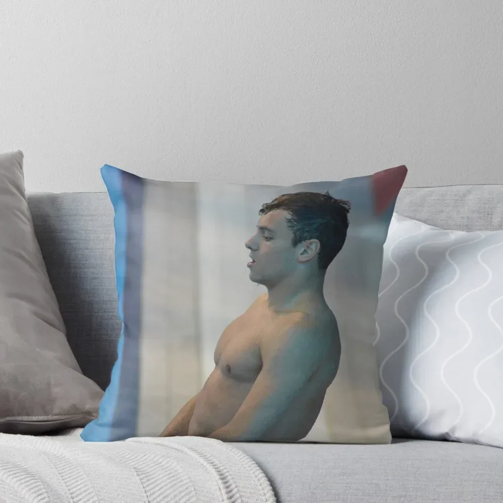 Tom Daley 2016 Throw Pillow Decorative Cushion Pillow Case Pillow