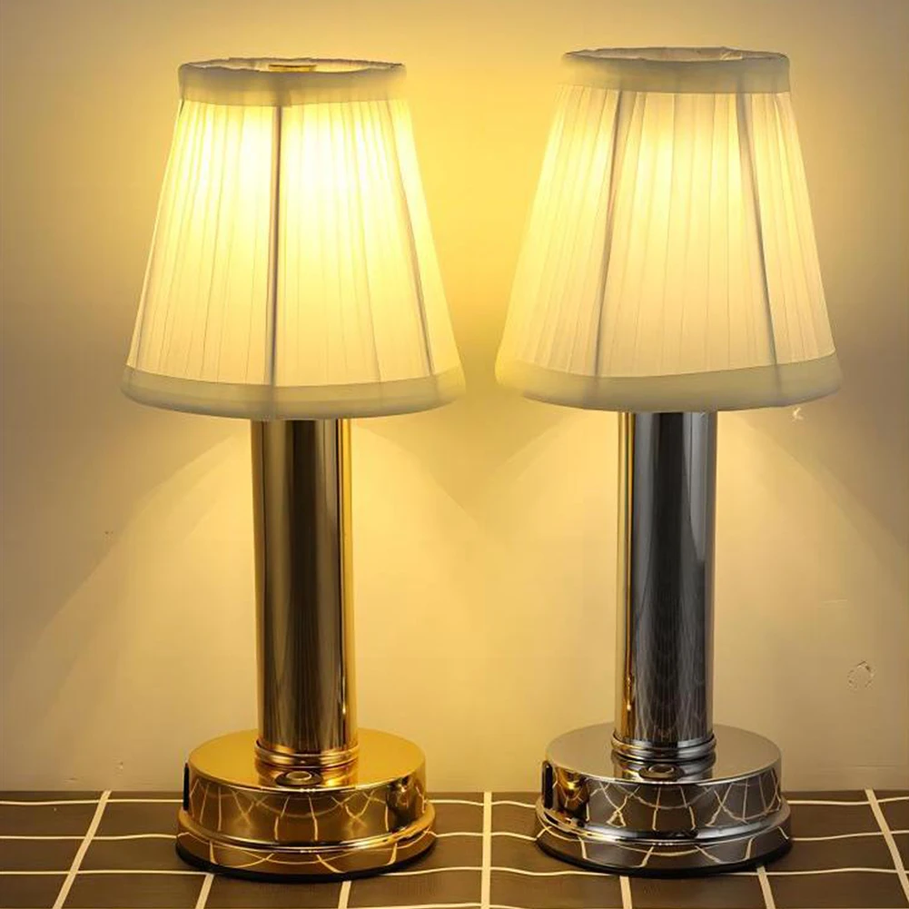 

Современная беспроводная настольная лампа, портативный светильник с аккумулятором и регулируемой яркостью, 3 цвета, для спальни