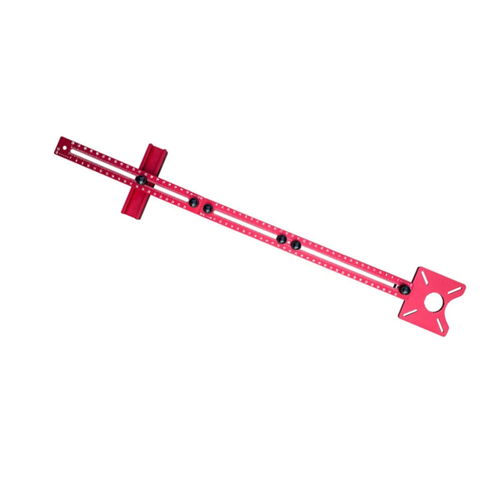 

Detachable Woodworking Circle Cutting Jig Multifunctional Round Hole Cutter Positioning Fence Tool for MDF Particle Board
