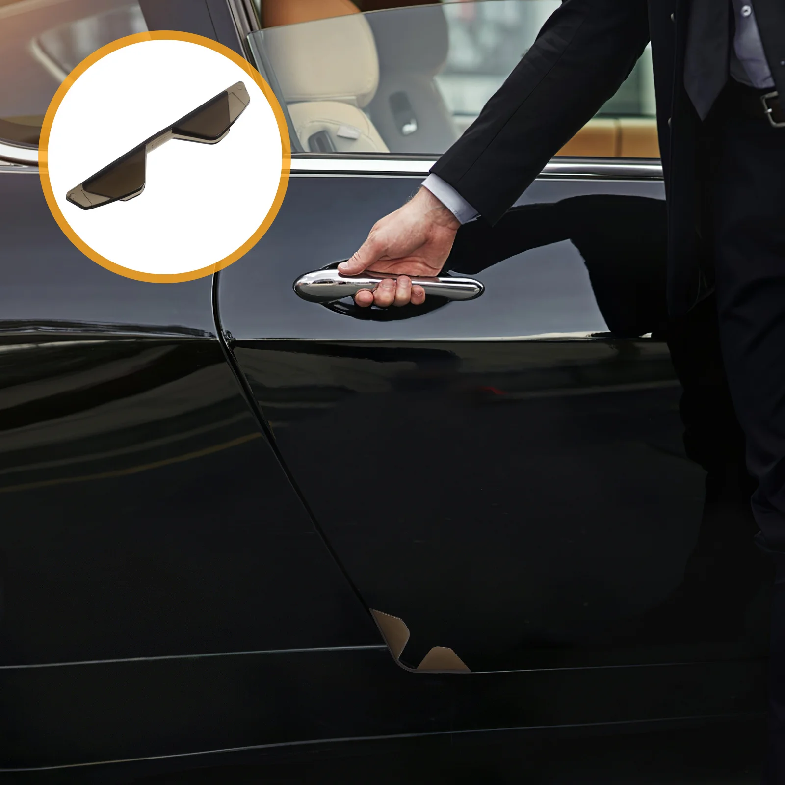 

4Pcs Soft Touch Car Door Edge Guard - High Temperature Resistant Door Corner Protector for Cars, Trucks, Furniture Edges